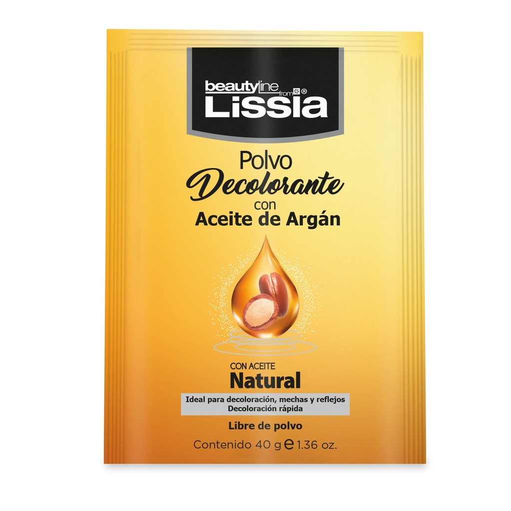PVO.DECOLORANTE CON ARGAN*40G*24 UND B.LINE