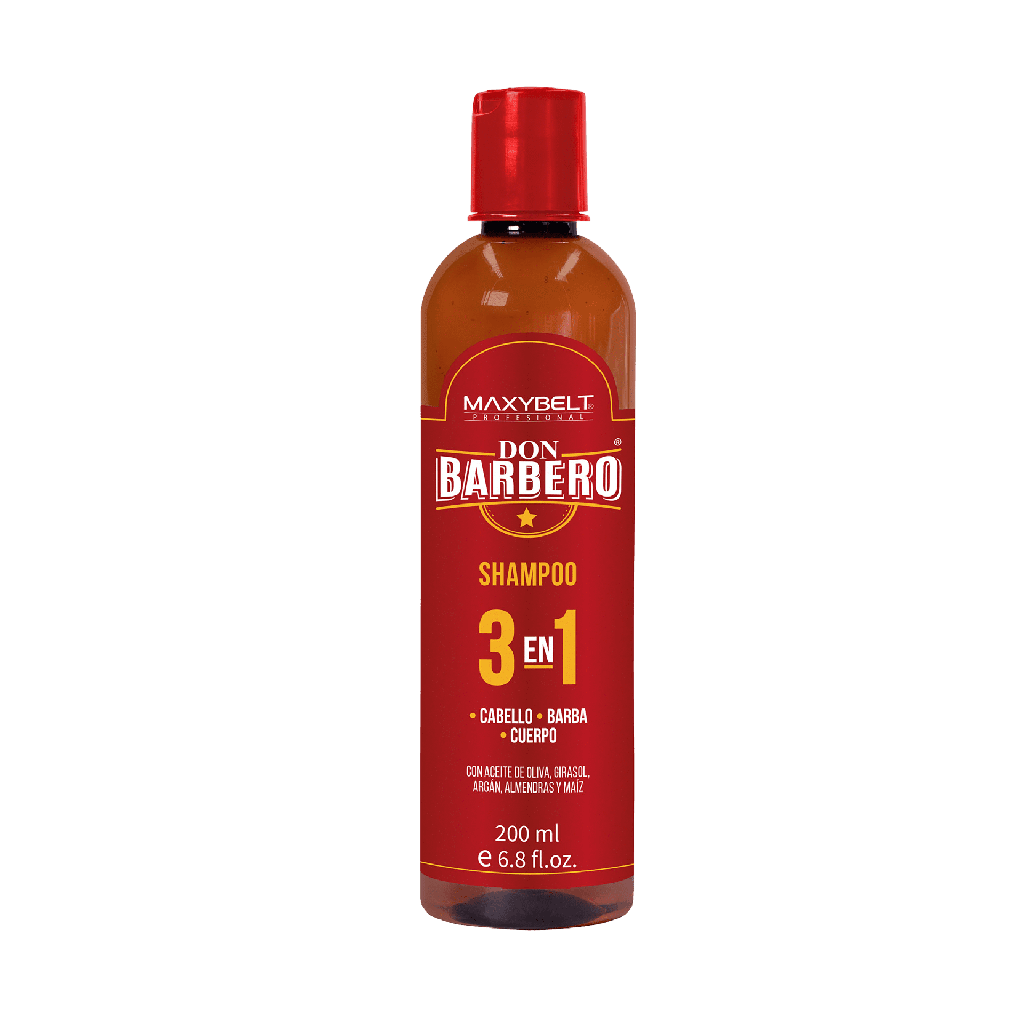 SH.3 EN 1 FOR MEN*200ML DON BARBERO MAXY.
