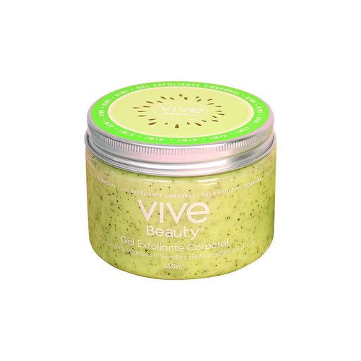 [10367-5] Gel Exfoliante Corporal Kiwi *350ml* VIVE BEAUTY