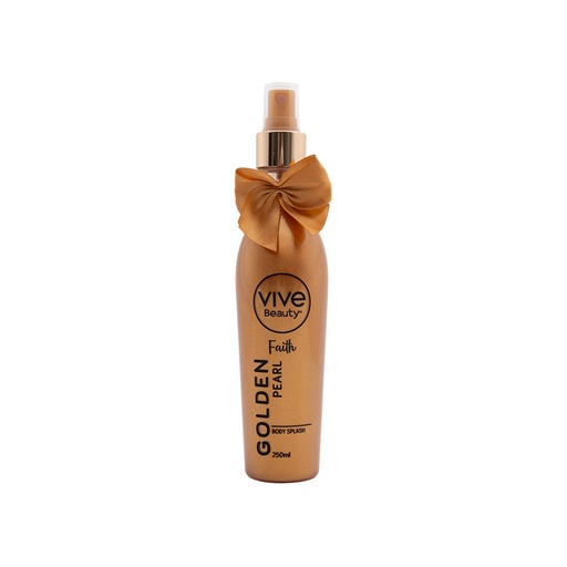 [10724] Body Splash Faith Golden Pearl *250ml* VIVE BEAUTY