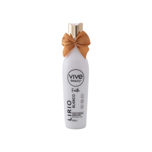 [10433-1] Crema Corporal Faith Lirio Blanco *250ml* VIVE BEAUTY