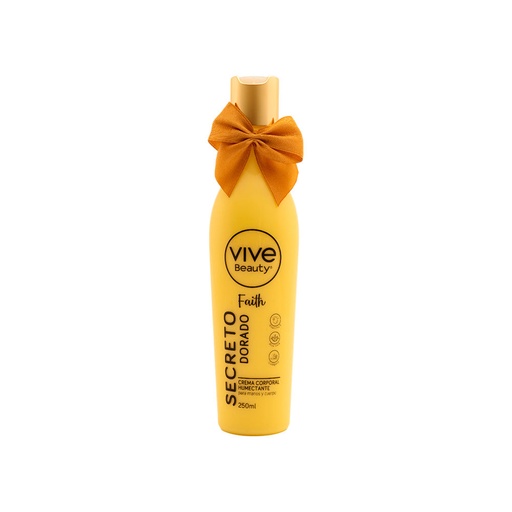 [10433-2] Crema Corporal Faith Secreto Dorado *250ml* VIVE BEAUTY
