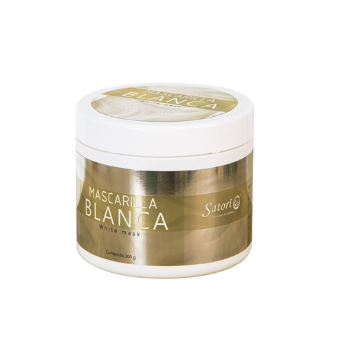[SAT-MAS-2] MASCARILLA BLANCA SATORI X 300 G (Distribuidor)