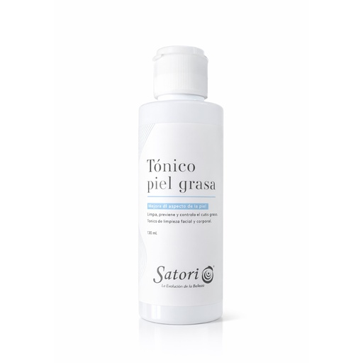 [SAT-TON-4] TONICO PIEL GRASA SATORI X 120 ML (Distribuidor)
